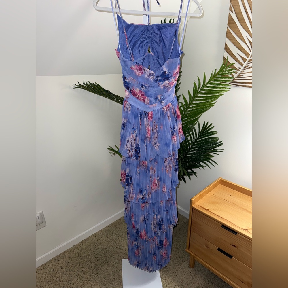 ASTR the Label Daytona Dress in Periwinkle Pink Floral Size Small S - Picture 5 of 5